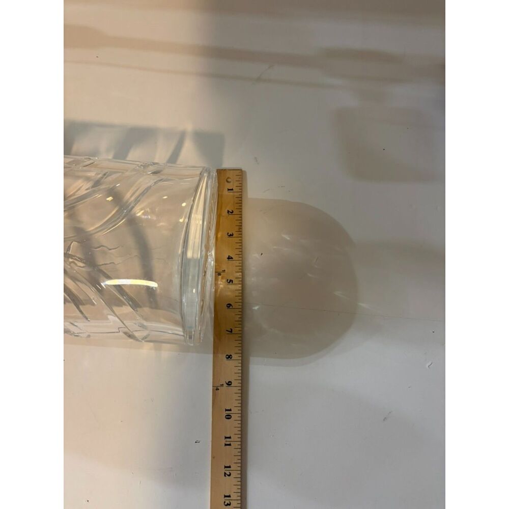 Waterford Crystal overture Oval Cut glass vase